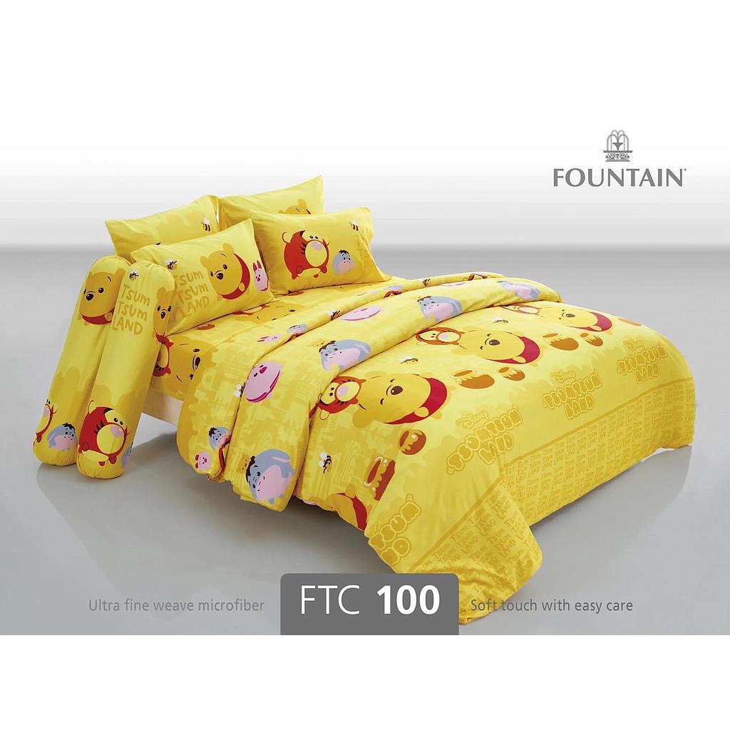 ชุดผ้าปูผ้านวม ขนาด 6 ฟุต ลายซูมซูม รุ่น FTC100