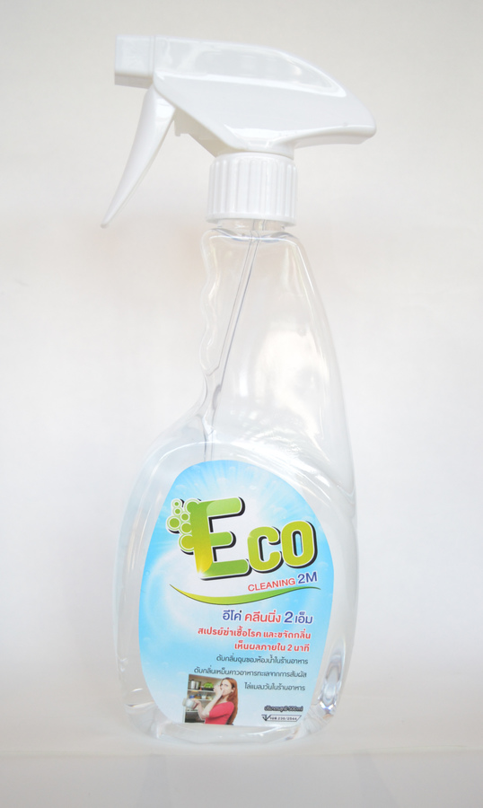 	eco cleaning 2 m 
อีโค่ คลีนนิ่ง 2 เอ็มสำหรับใช้ในบ้าน
 สเปรย์ฆ่าเชื้อโรคเเละขจัดกลิ่นสำหรับสัตว์เลี้ยง เห็นผลภายใน 2 นาที