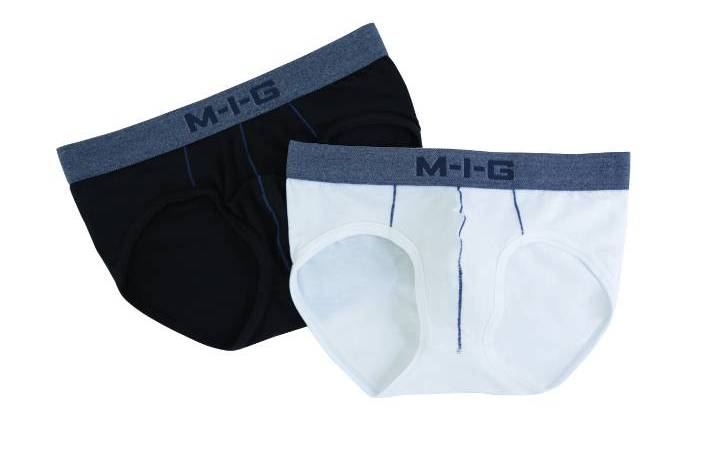 กางเกงใน MIG เดนิม 2 ตัว แพ็คคละสี/XL
