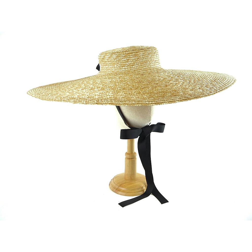 N083-F รุ่น Le belle hats brim 15 cm.