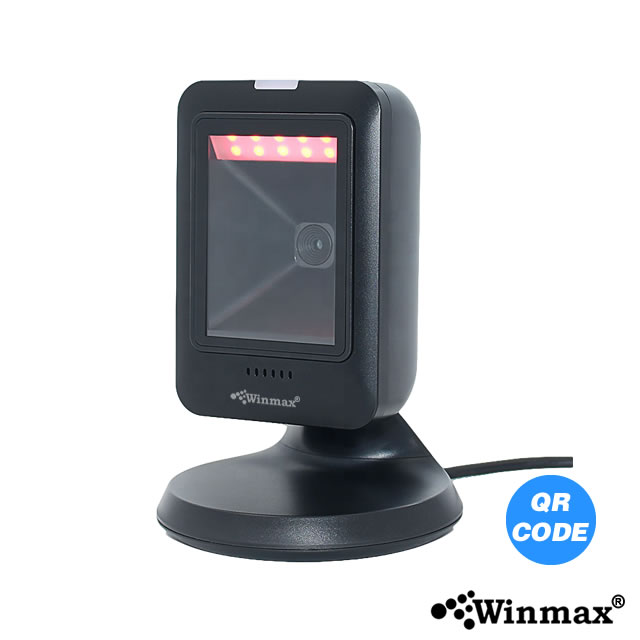เครื่องสแกนบาร์โค้ดตั้งโต๊ะ 2D QR Code (Winmax-MP6300)