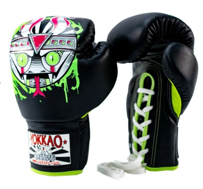 APEX SNAKE LACE-UP BOXING GLOVES-8oz