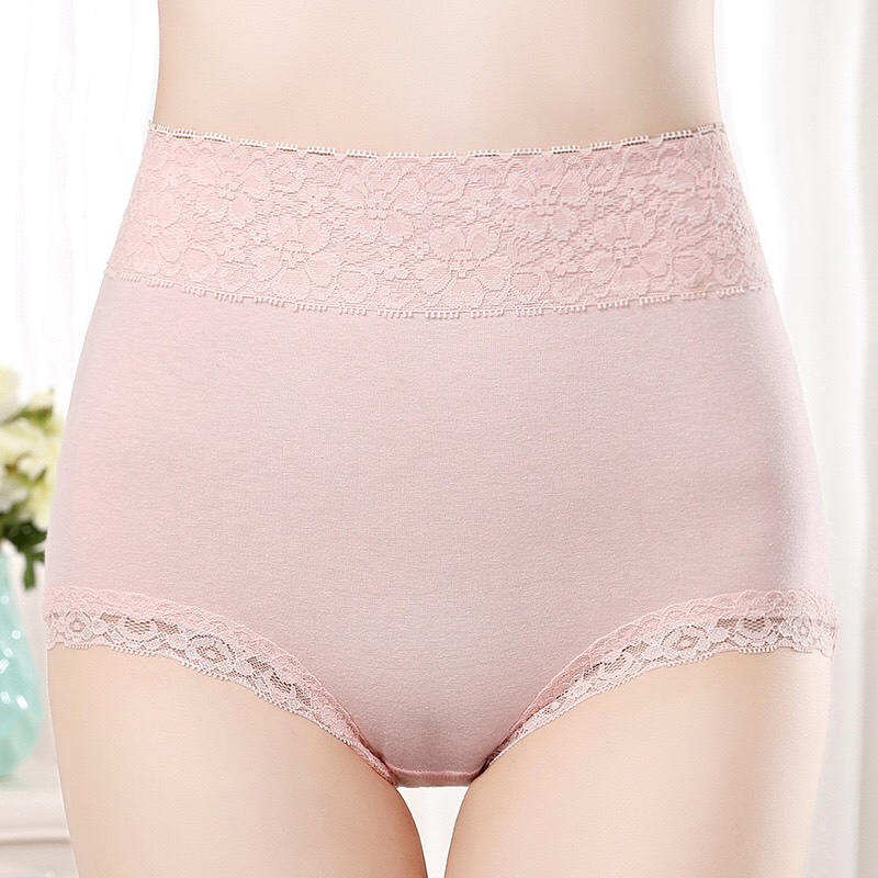 Aperla Mama briefs กางเกงใน เต็มตัว Cotton ไซส์ 2XL สีชมพู