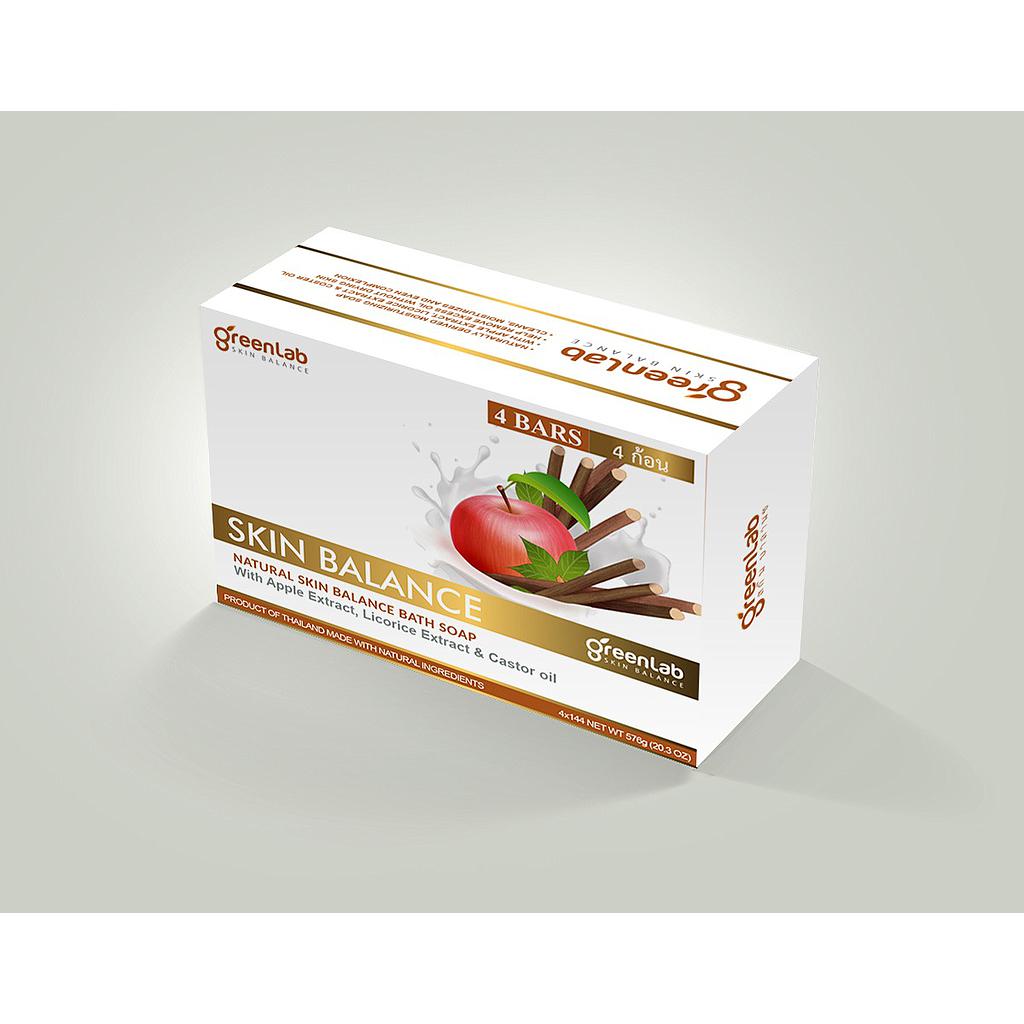 สบู่ทำความสะอาดผิว แพ็ค4