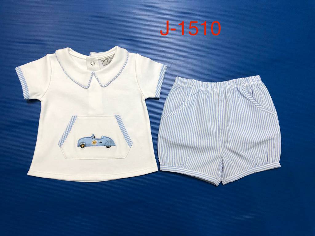 ชุดเด็ก2ชิ้น(เสื้อ+กางเกงขาสั้น)