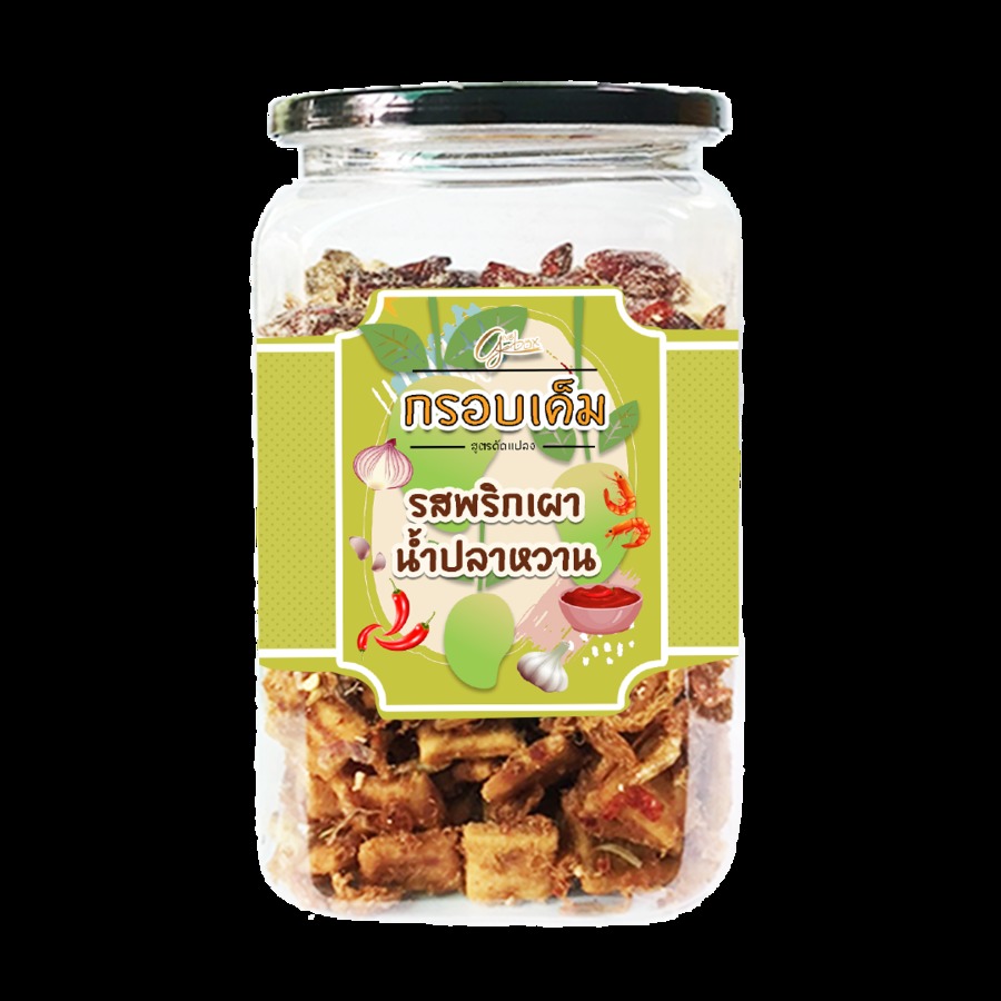 กรอบเค็ม รสพริกเผาน้ำปลาหวาน