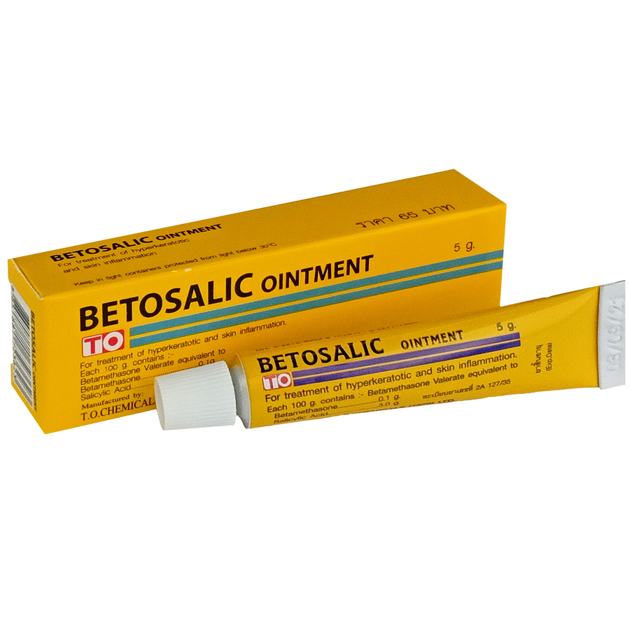 BETAMETHASONE (AS VALERATE) 0.1 % w/w + SALICYLIC ACID 3 % w/w