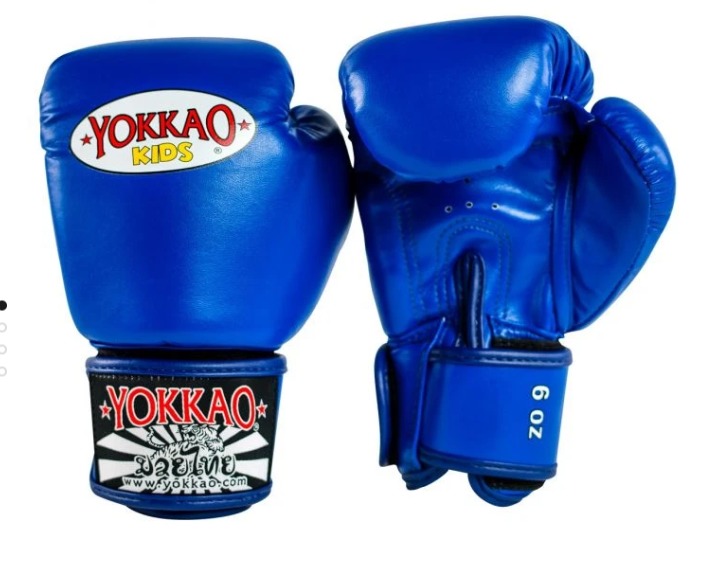 MATRIX BLUE BOXING GLOVES FOR KIDS 10oz