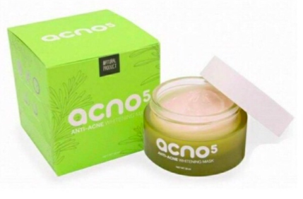 Acno 5 Anti-acne whitening mask แอคโน่ไฟว์ มาร์กลดสิว