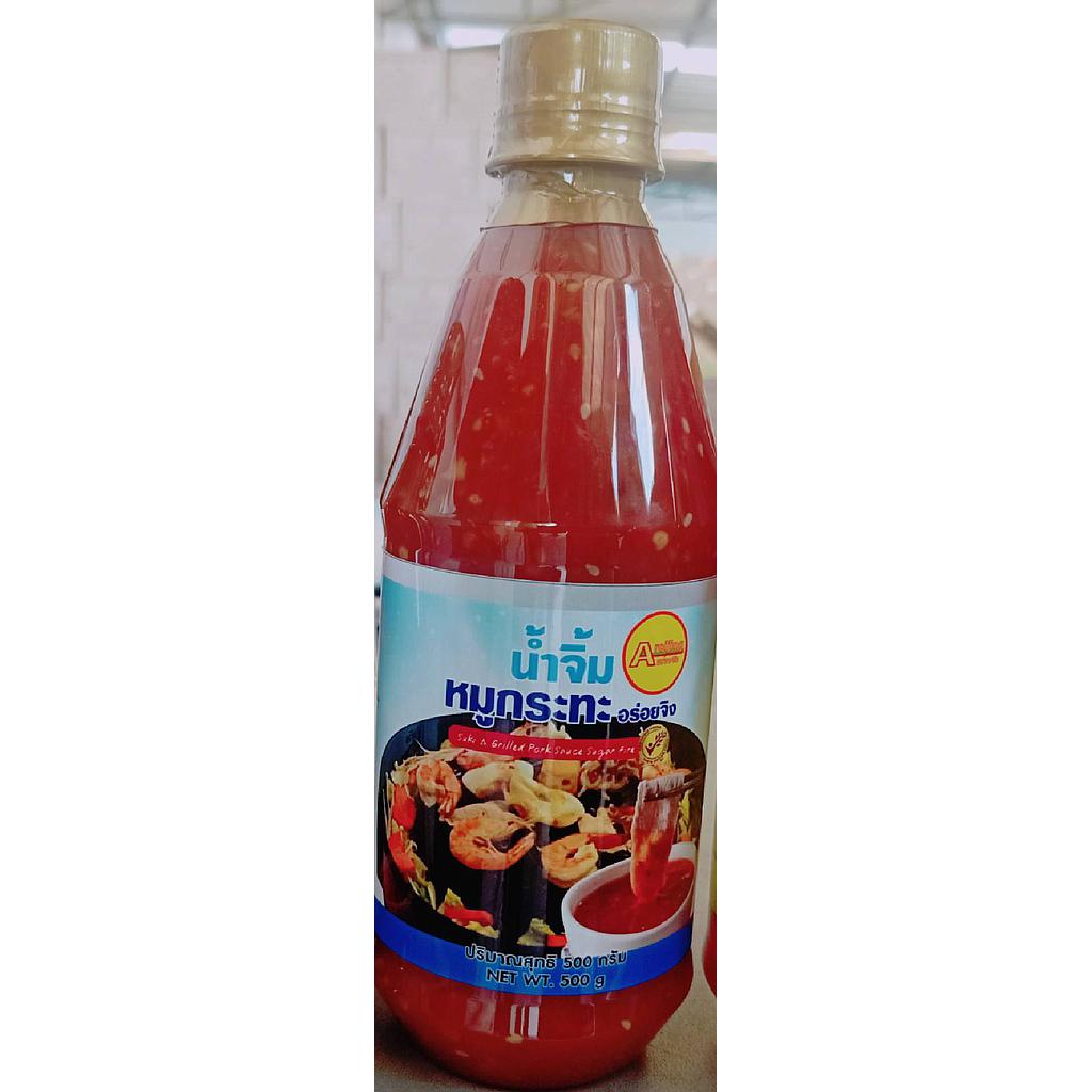น้ำจิ้มหมูกระทะ 500 กรัม ตราอร่อยจิง