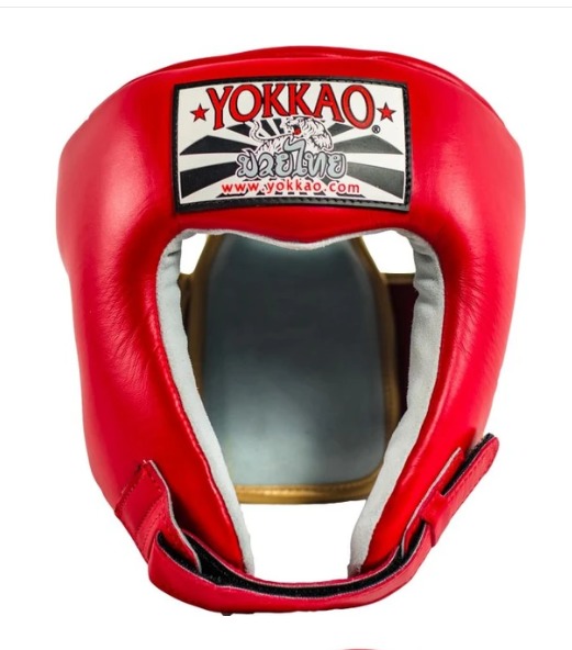 RED COMPETITION HEAD GUARD S