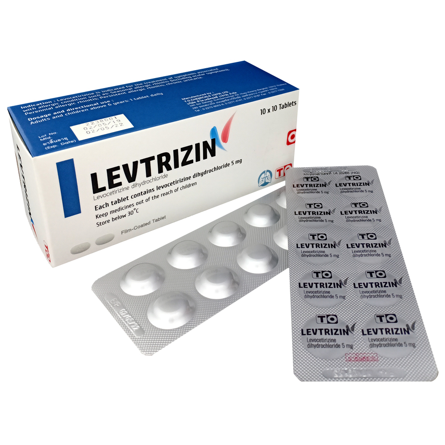 LEVOCETIRIZINE DIHYDROCHLORIDE 5 mg