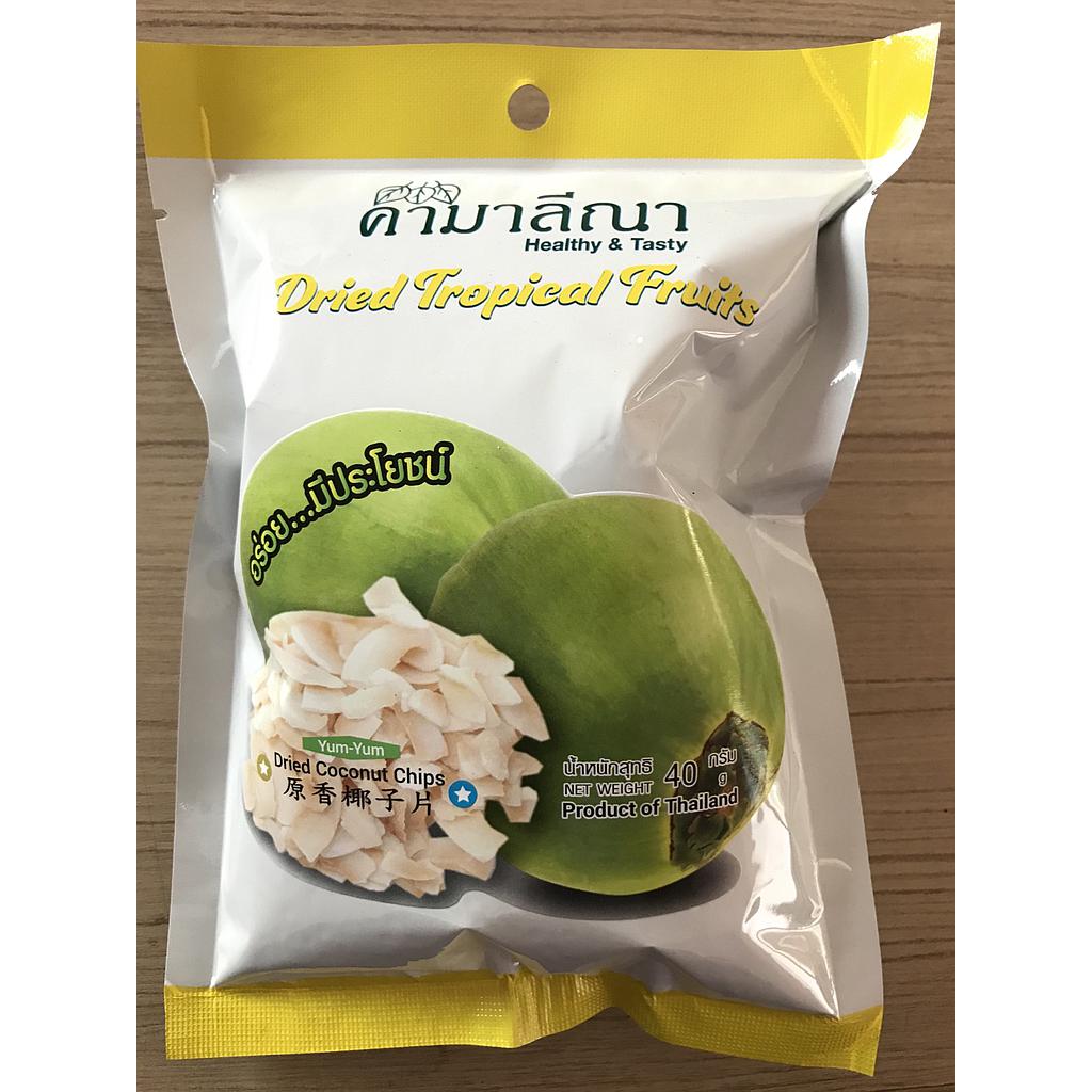 มะพร้าวอบกรอบ 40กรัม
