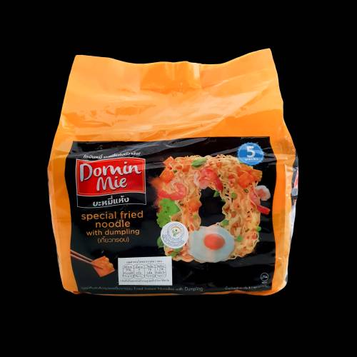 บะหมี่กึ่งสำเร็จรูป (สเปเชียล ฟรายด์ นู้ดเดิ้ล วิท ดัมปลิ้ง) 5ซอง/แพ็ค