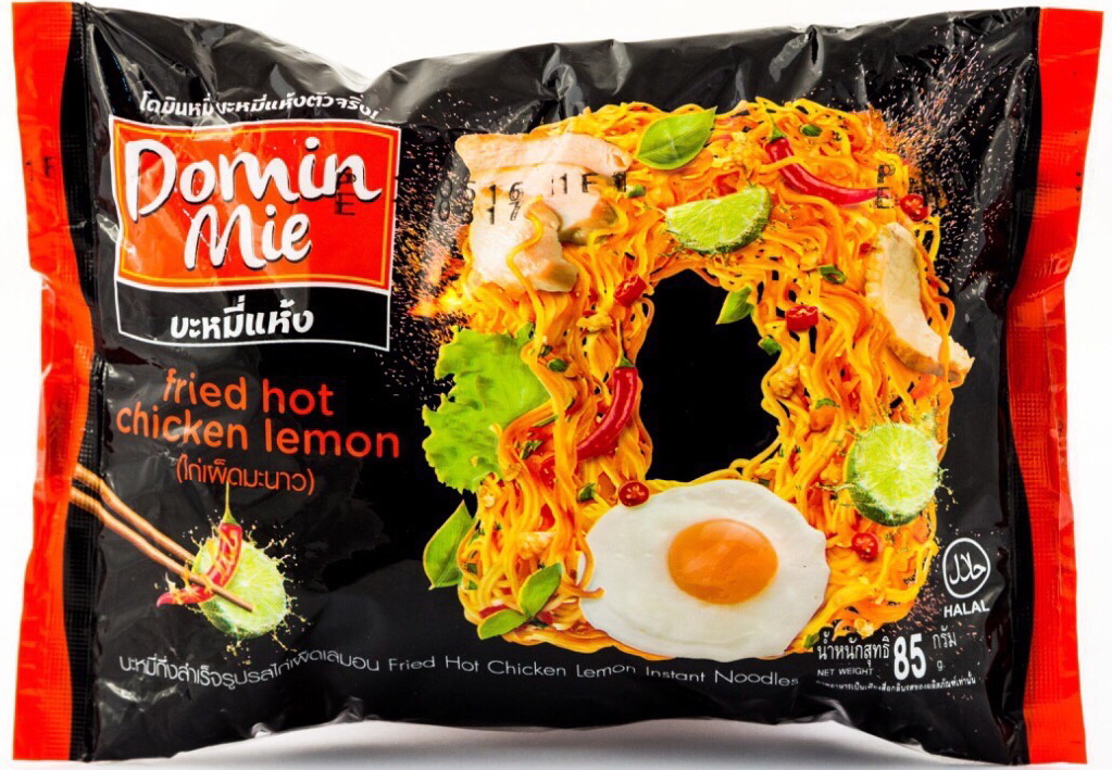 บะหมี่กึ่งสำเร็จรูป (ฟรายด์ ฮ็อต ชิกเก้น เลมอน)