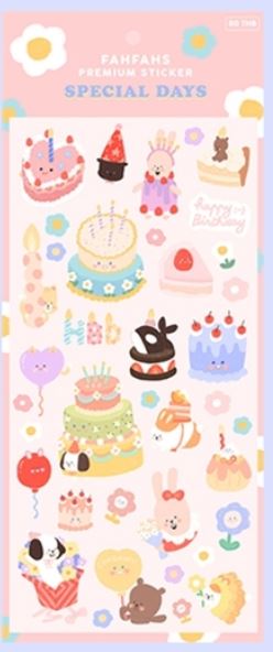 DECO STICKER (special day)