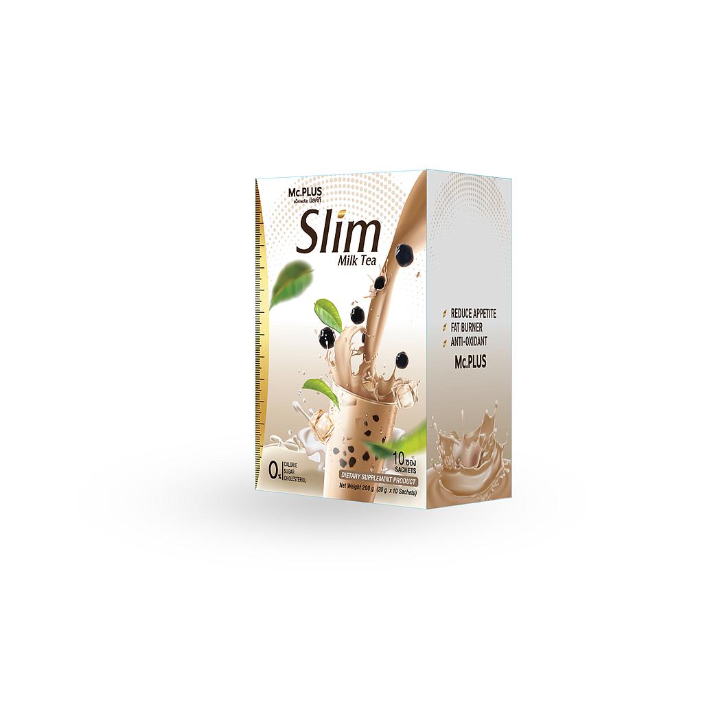 Mc.Plus Slim Milk Tea 10 ซอง 