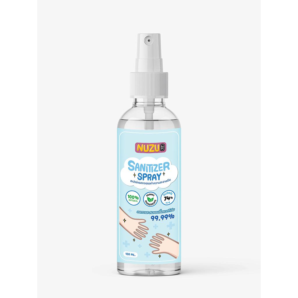 Nuzu Sanitizer Spray 100 ml. สเปรย์แอลกอฮอล์ทำความสะอาดมือ