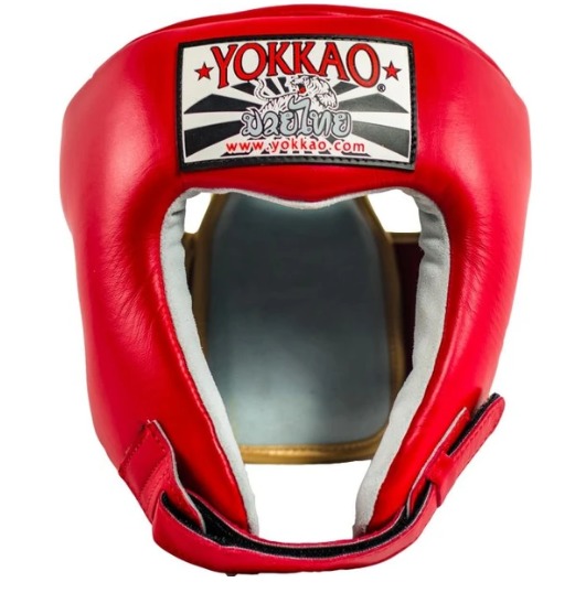 RED COMPETITION HEAD GUARD M