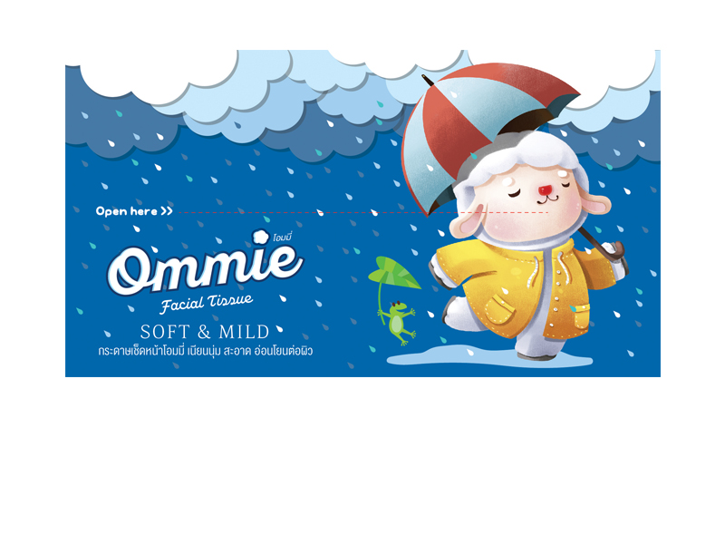 กระดาษทิชชู่ Soft Pack บรรจุ 150แผ่น