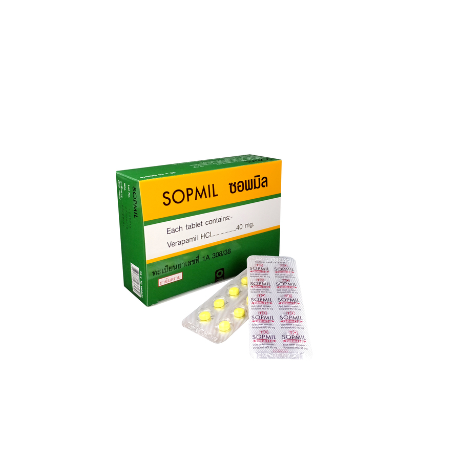 VERAPAMIL HCl  40 mg