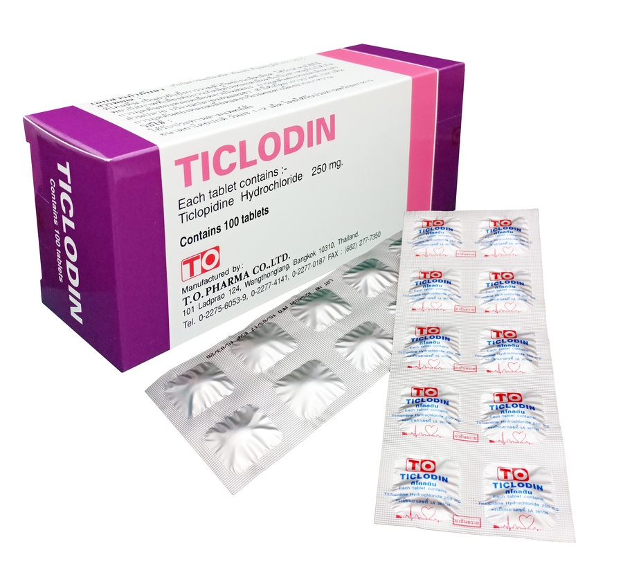 TICLOPIDINE HCl  250 mg