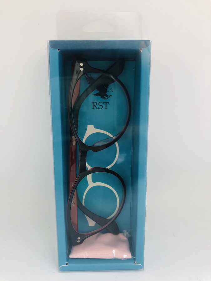 แว่นตาตัดประกอบ เลนส์BLUE W07สีส้ม
