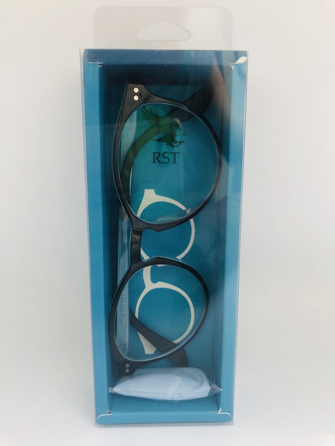 แว่นตาตัดประกอบ เลนส์BLUE W03 สีฟ้า