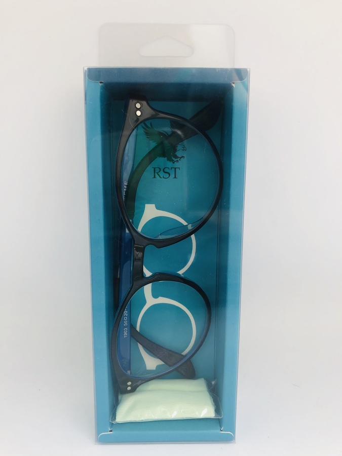 แว่นตาตัดประกอบ เลนส์BLUE W1 สีน้ำเงิน