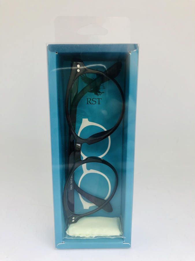 แว่นตาตัดประกอบเลนส์BLUE W05 สีเทา