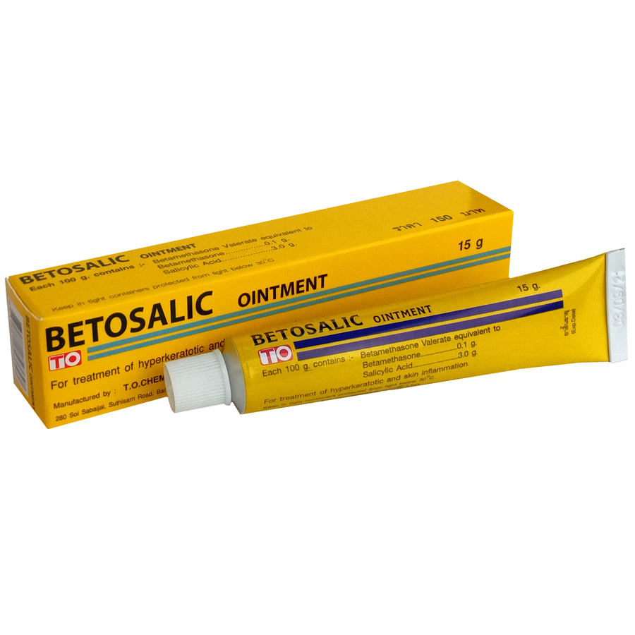 BETAMETHASONE (AS VALERATE) 0.1 % w/w + SALICYLIC ACID 3 % w/w