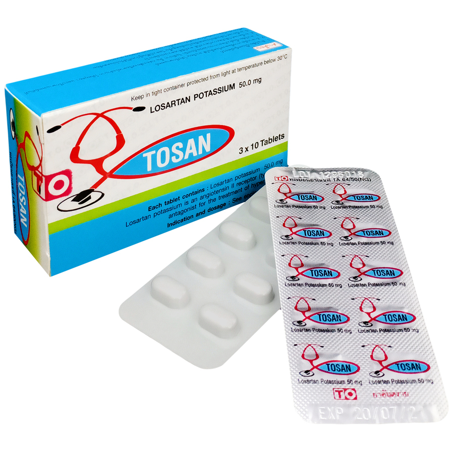 LOSARTAN POTASSIUM 50 mg