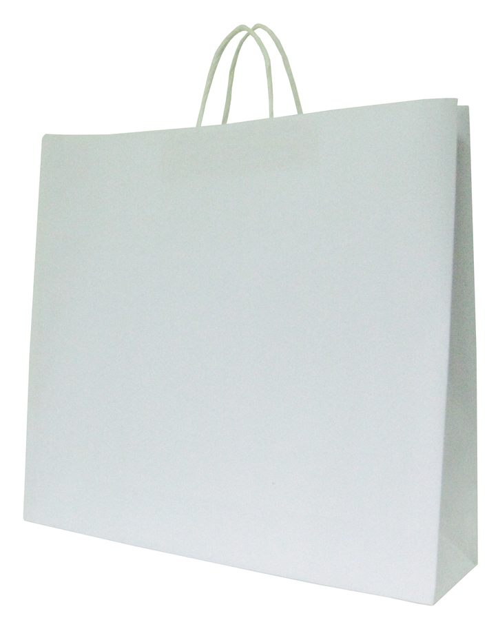 ถุงกระดาษขาว (White Bag)
WTH046- 46x12x42cm.
จำนวนบรรจุต่อแพ็ค : 100 ใบ
รายละเอียดสินค้า : กระดาษปอนด์ 100 แกรม, หูเกลียวกระดาษ, หูเกลียวกระดาษ, ไม่มีกระดาษรองก้น
