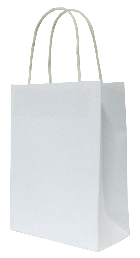 ถุงกระดาษขาว (White Bag)
WTH015- 15x8x21cm.
จำนวนบรรจุต่อแพ็ค : 100 ใบ
รายละเอียดสินค้า : กระดาษปอนด์ 100 แกรม, หูเกลียวกระดาษ, หูเกลียวกระดาษ, ไม่มีกระดาษรองก้น
