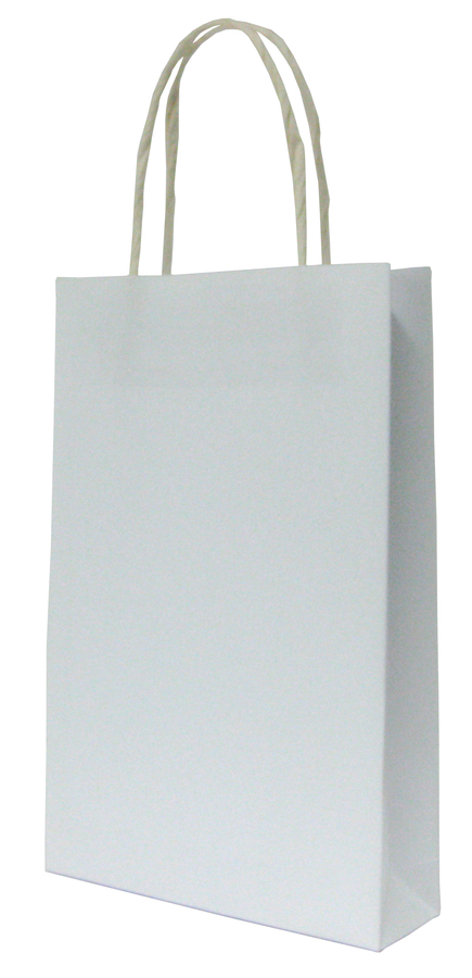 ถุงกระดาษขาว (White Bag)
WTH017- 17x6x26cm.
จำนวนบรรจุต่อแพ็ค : 100 ใบ
รายละเอียดสินค้า : กระดาษปอนด์ 100 แกรม, หูเกลียวกระดาษ, หูเกลียวกระดาษ, ไม่มีกระดาษรองก้น