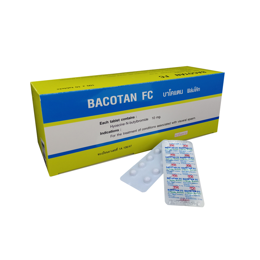 HYOSCINE-N-BUTYLBROMIDE 10 mg