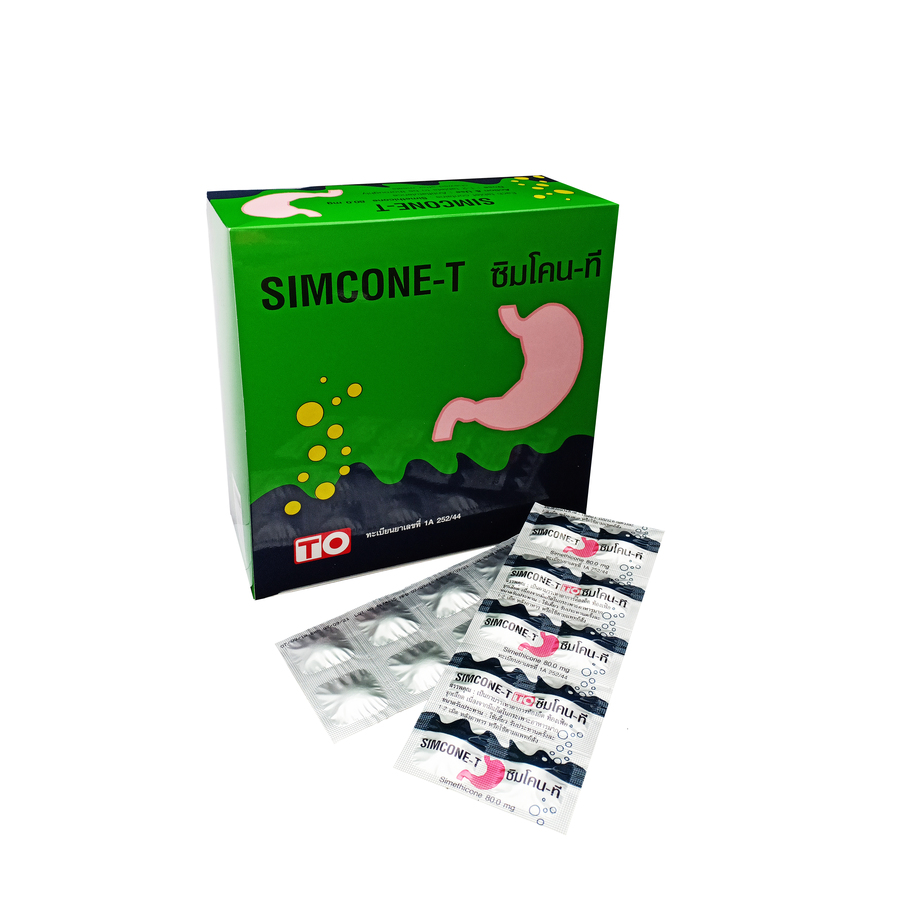 SIMETHICONE 80 mg
