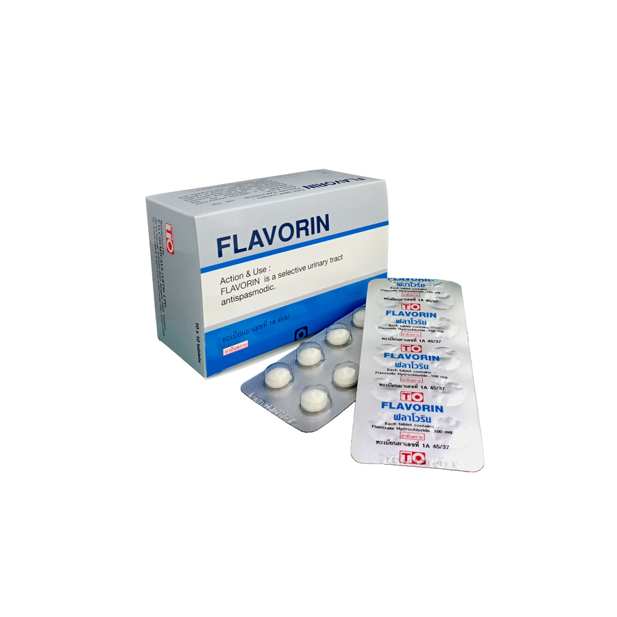 FLAVOXATE HCl 100 mg