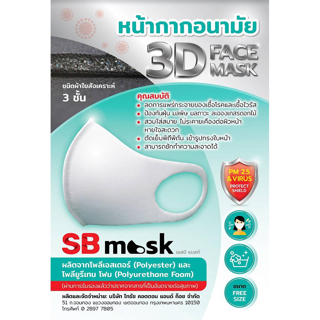 หน้ากากป้องกันฝุ่นสำหรับผู้ใหญ่