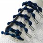 เชือกผูกรองเท้า สีฟ้าเข้ม ขนาด 50 เซ็นติเมตร 