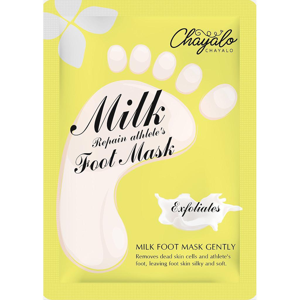 milk foot exfoliate mask