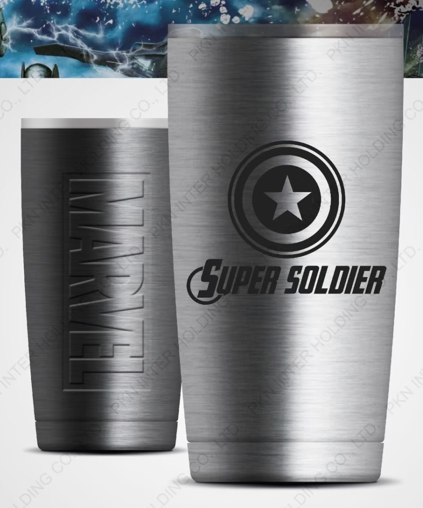 แก้วน้ำสแตนเลส Avenger2 ขนาด 20 oz. (Captain America)