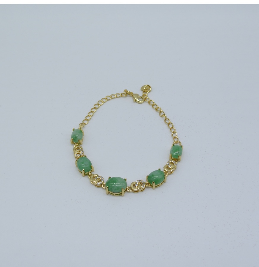 Pearl Jewelry สร้อยข้อมือหยก Infinity Jade เสริมมงคล
