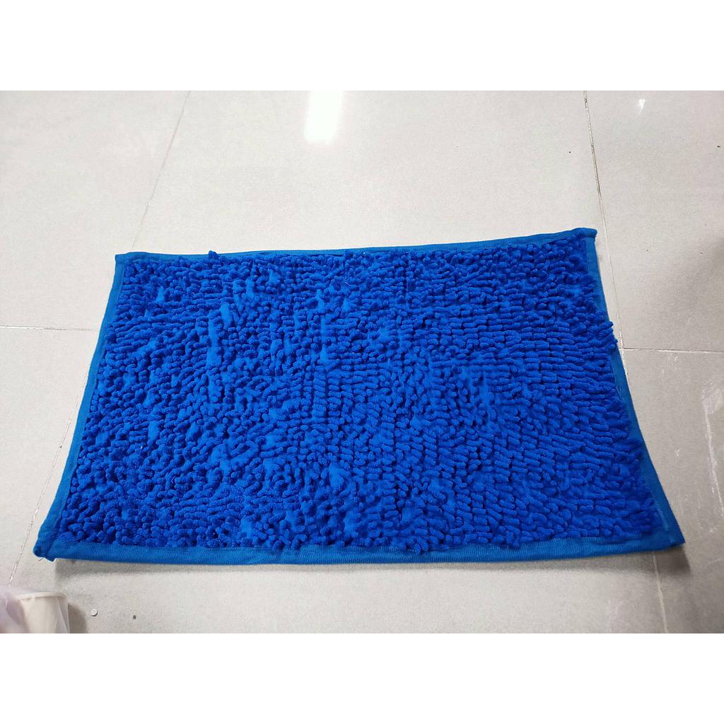 72501 พรมเช็ดเท้าตัวหนอน สีน้ำเงิน