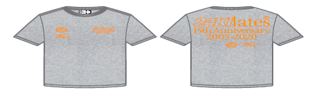 เสื้อยืด 24KILATES ANNIVERSARY ไซส์ XXL สีเทา
