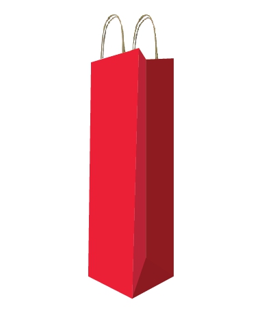 ถุงไวน์ พิมพ์พื้นสีแดง (Wine Brown Kraft Bag - Red)
ขนาด- 10x10x36cm.
จำนวนบรรจุต่อแพ็ค : 100 ใบ
รายละเอียดสินค้า : กระดาษคราฟท์น้ำตาล 125 แกรม, หูเกลียวกระดาษ, พิมพ์ 1 สี, มีกระดาษรองก้น