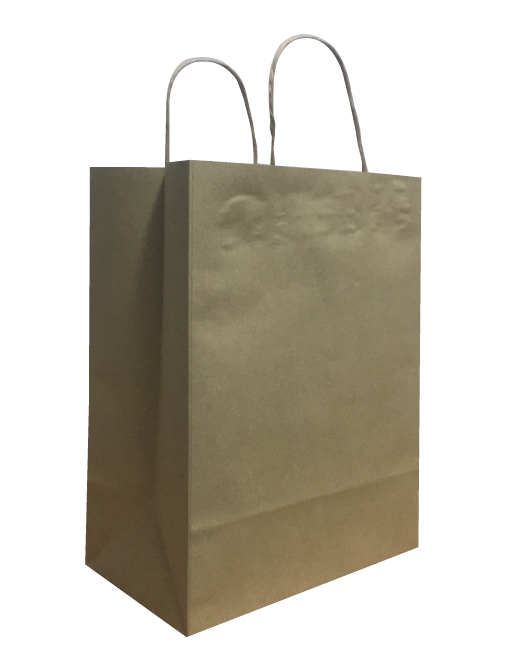 ถุงกระดาษ Take Away (Cake bag - brown)
TG-02 – 22x13x29 cm. 
จำนวนบรรจุต่อแพ็ค : 100 ใบ
รายละเอียดสินค้า : กระดาษคราฟท์น้ำตาล 125 แกรม, ไม่มีพิมพ์, หูเกลียวกระดาษ, ไม่มีกระดาษรองก้น