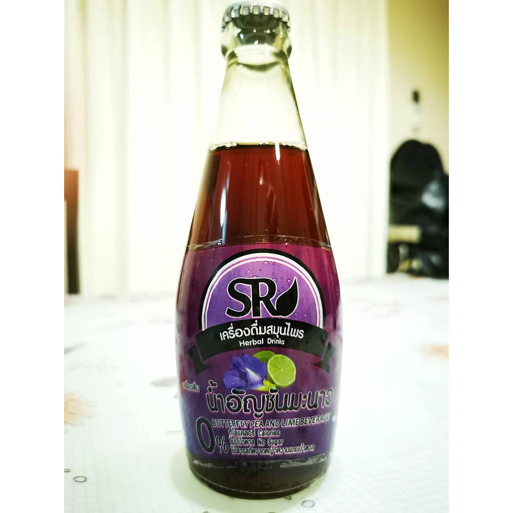 เครื่องดื่มน้ำ อัญชันมะนาว