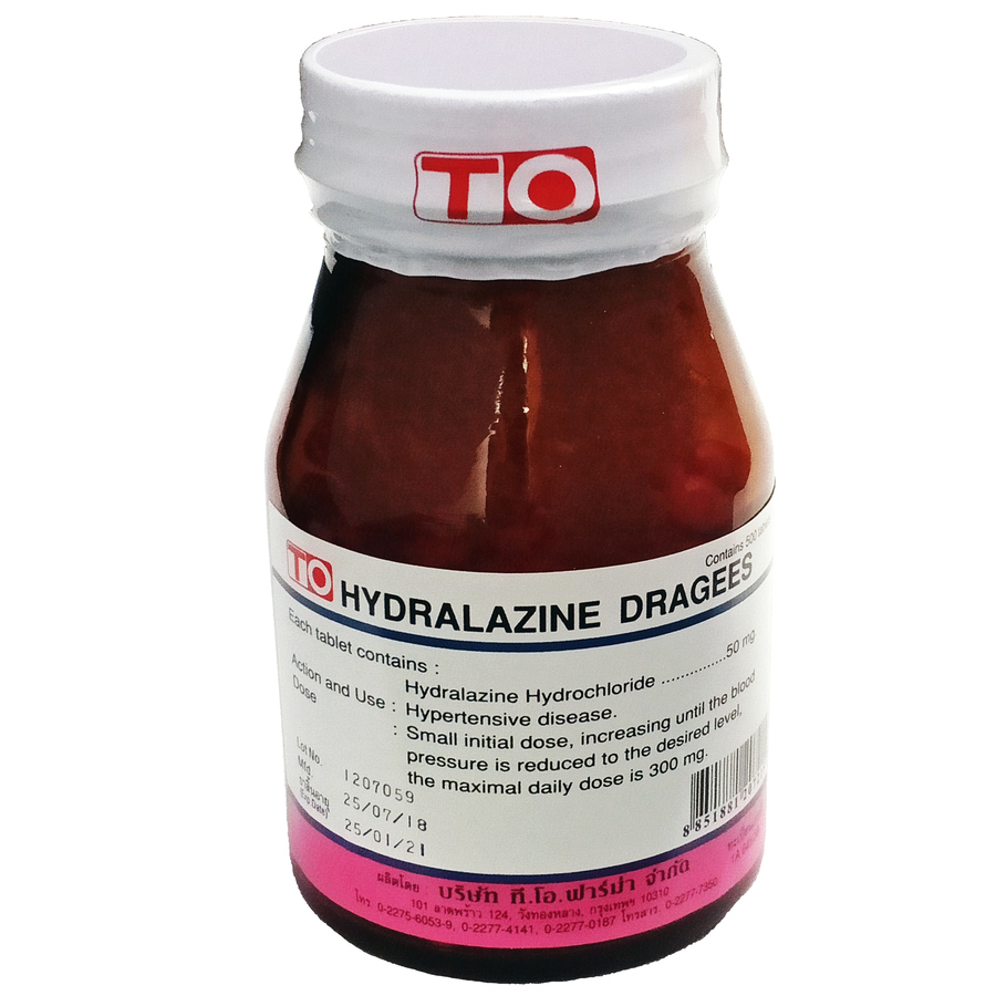 HYDRALAZINE HCl 50 mg