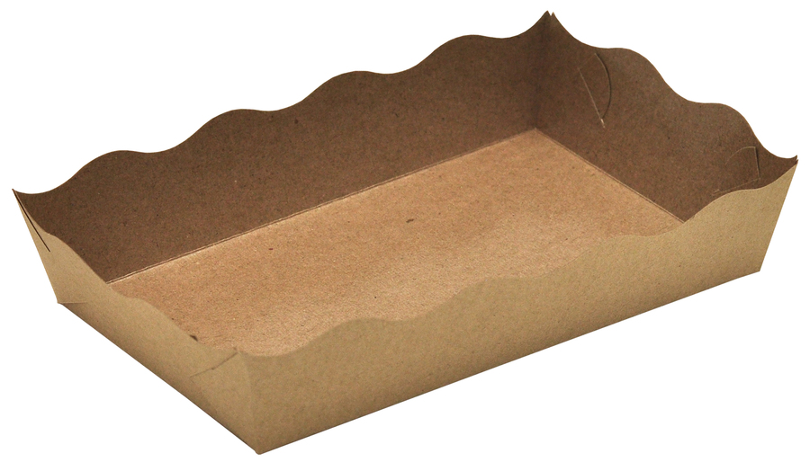 ถาดกระดาษน้ำตาลเคลือบเงา (Brown paper tray with lamination)
PTW03 – 4.5x7.5x1.5นิ้ว
จำนวนบรรจุต่อแพ็ค : 100 ใบ
รายละเอียดสินค้า : กระดาษคราฟท์น้ำตาล 200 แกรม เคลือบเงา